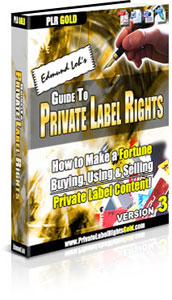 Guide To Private Label Rights  Version 3